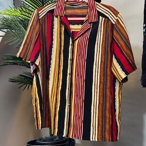 Striped Multicolor Men's Shirt